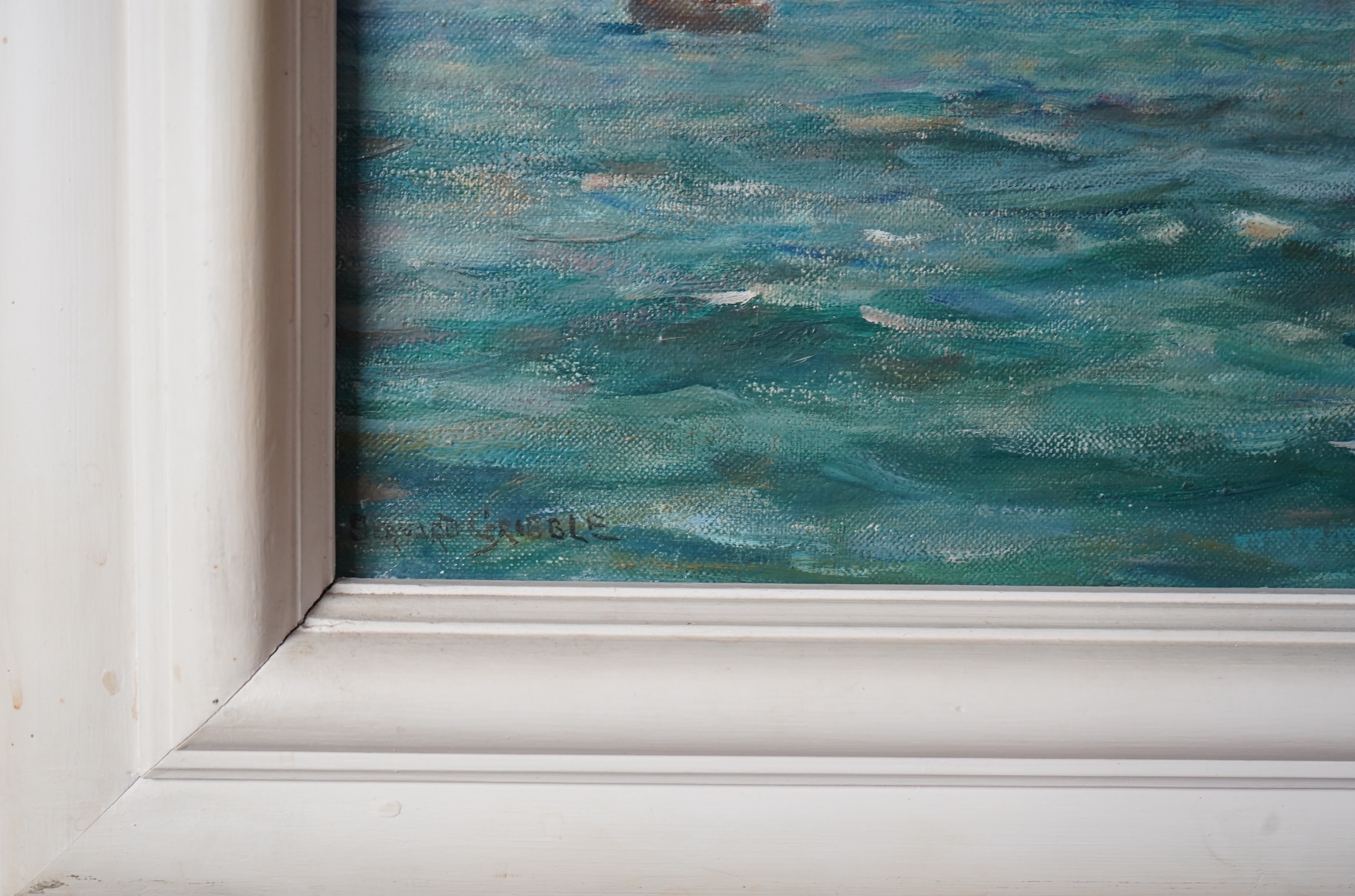 Bernard Finegan Gribble, 1872-1962, 'Resolution Leaving Plymouth'